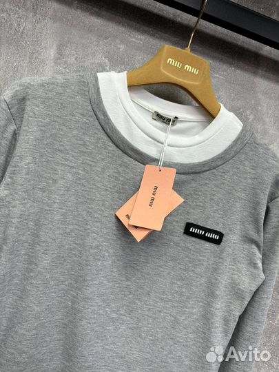 Лонгслив Miu Miu