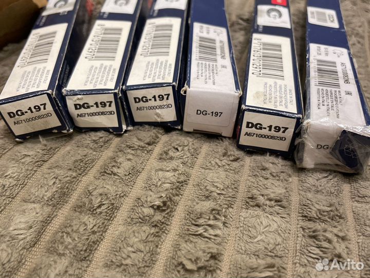 Свечи накала Denso DG-197 6шт