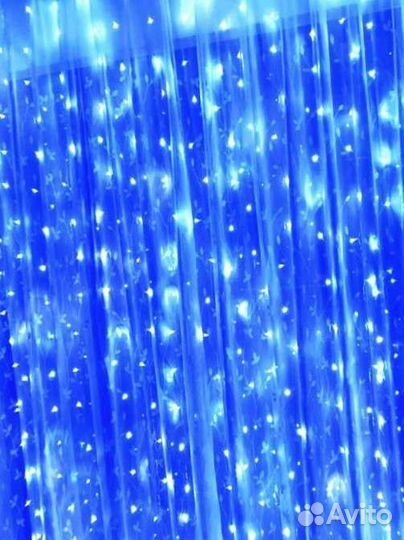 Гирлянда штора гирлянда занавес. В наличии