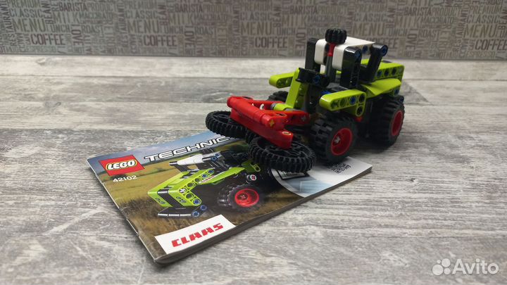 Конструктор lego Technic 42102 Mini Claas Xerion