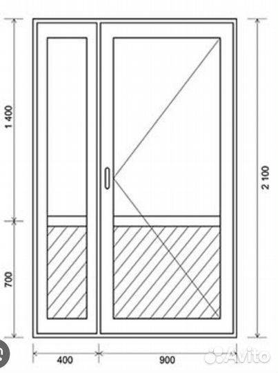 Дверь пластиковая тëплая