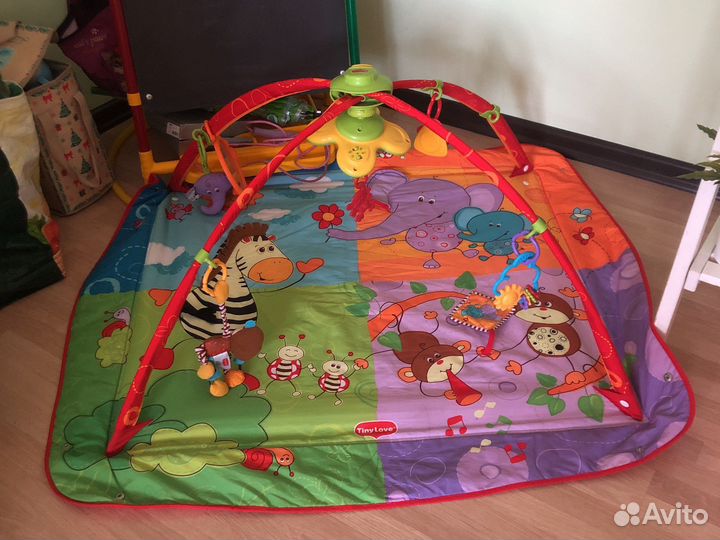 Развивающий коврик музыкальный