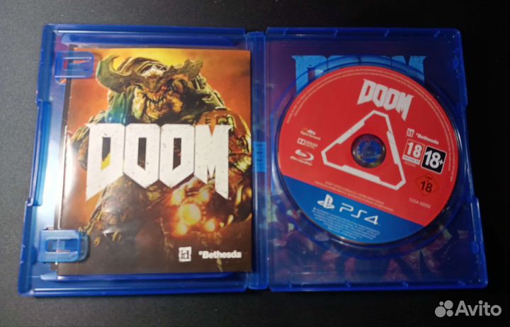 Игра для приставки ps 4 doom