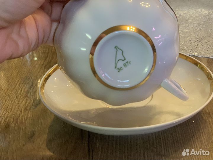 Чайная пара Дулево