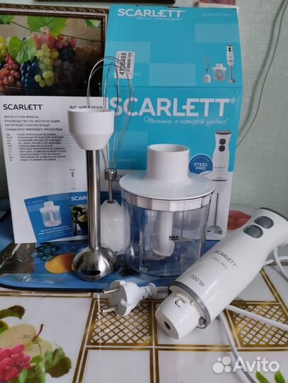 Блендер погружной scarlett