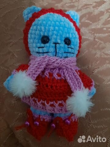 Вязаный котик