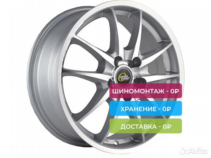 R15 4x100 6J ET40 D60,1 Cross Street CR-02 SF