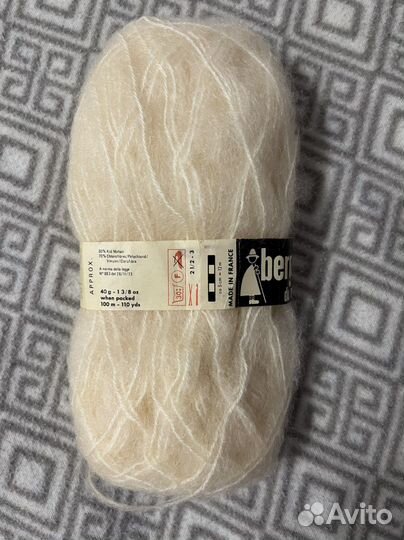 Kid мохер Франция винтаж