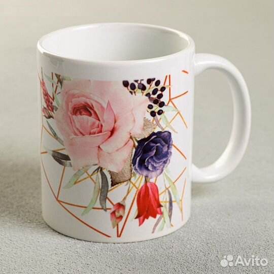 Кружка подарочная Мама красивая