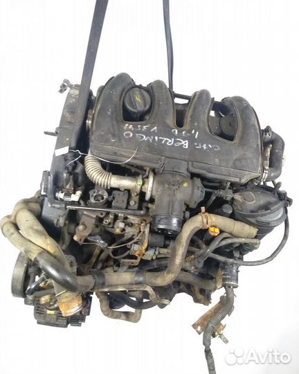 Двигатель Citroen Berlingo 1.9л.дизель WJZ, DW8