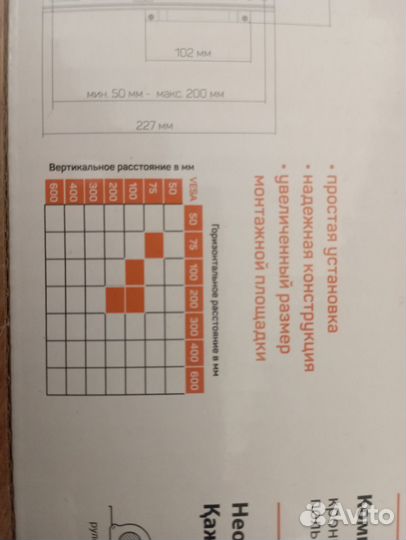 Кронштейн для телевизора на стену