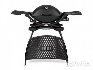 Газовый гриль weber Q 2200 Stand Black Line
