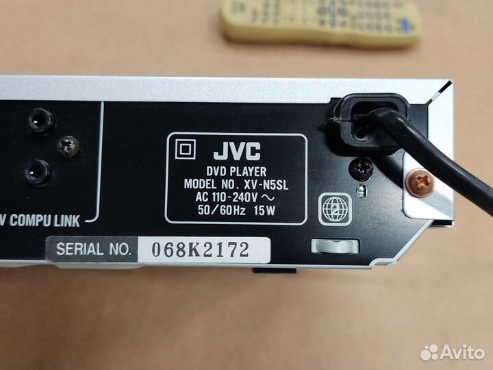 JVC XV-N55L проигрыватель DVD