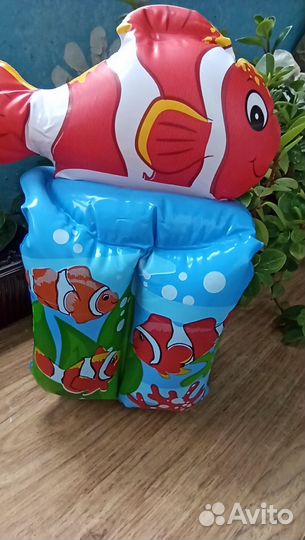 Нарукавники для плавания детские 2-12 лет 15-60 кг