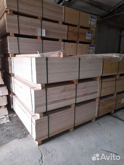 Фанера влагостойкая 1500х3000х21 мм фсф