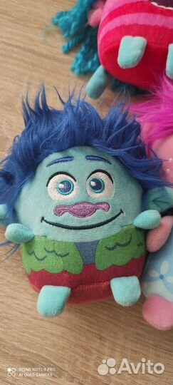 Мягкие игрушки Тролли пакетом