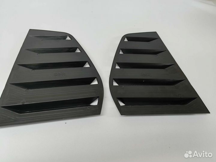 Volkswagen Golf 6 накладки на стекло