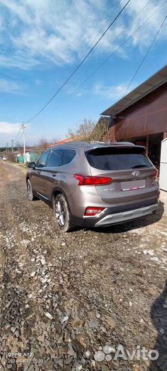 Hyundai Santa Fe 2.4 AT, 2019, 115 000 км