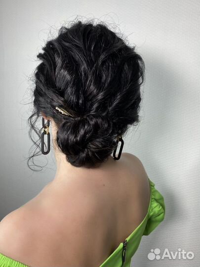 Локоны афрокудри прически