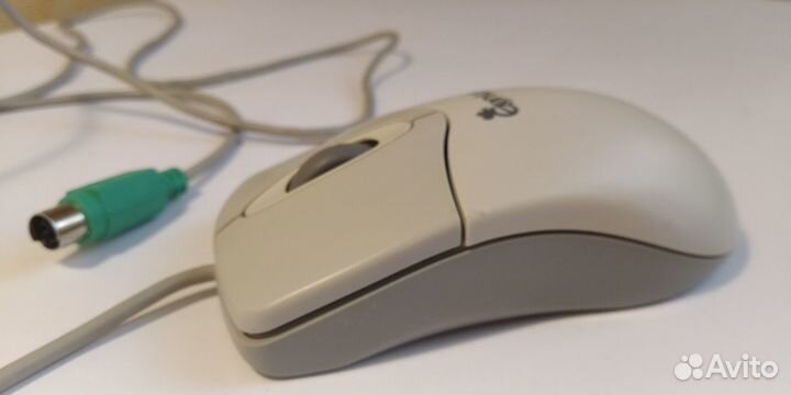 Мышка PS/2 с шариком, для компьютера