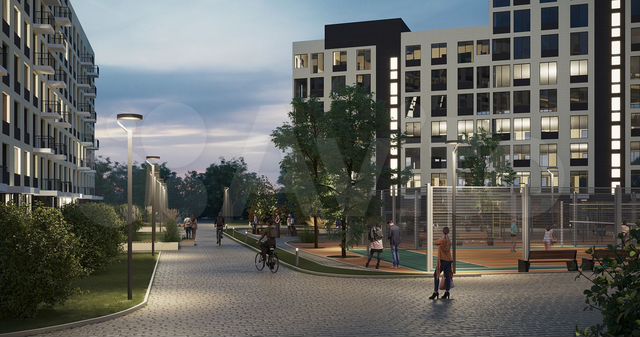 2-к. квартира, 60,4 м², 6/9 эт.