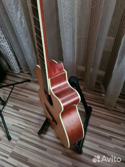 Эдектроакустическая гитара crafter trv-23eq/n