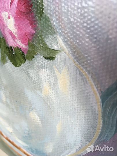 Картина ромашки/ Белая картина/картина маслом