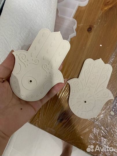 Изделия из гипса необработанный