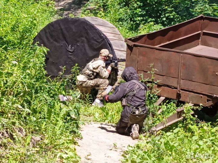 Страйкбол, организация игр, полигон