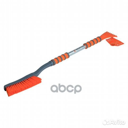 Щетка от снега и льда с эрг-ной рукояткой и мяг