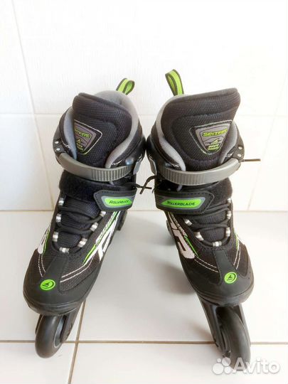 Ролики Rollerblade Spitfare+защита, р. 33 - 36.5