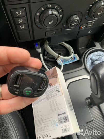 Fm трансмиттер baseus