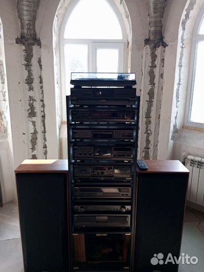 Technics блочная стойка с колонками