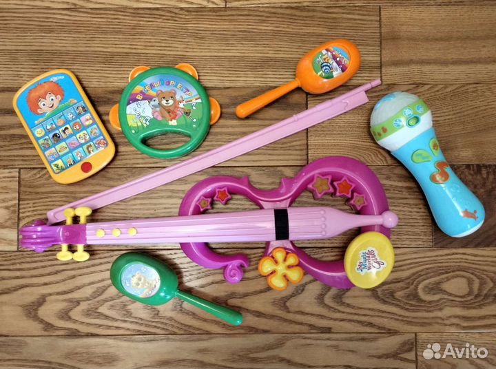 Игровые наборы музыкальные инструменты