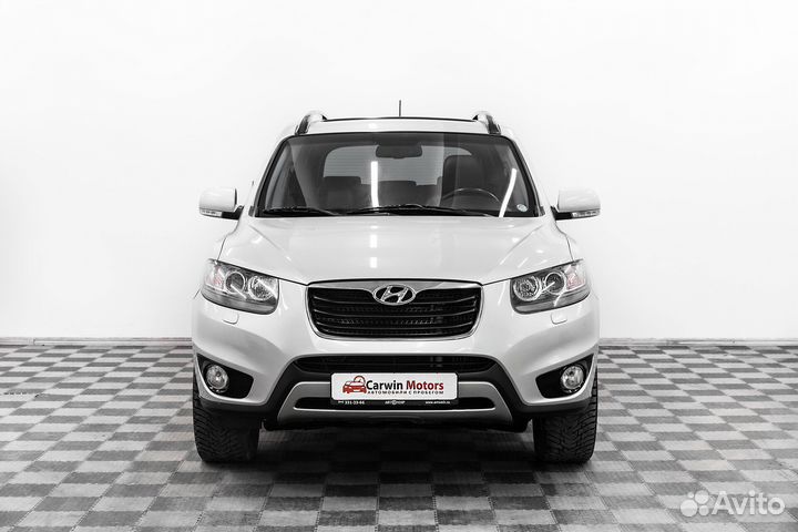 Hyundai Santa Fe 2.2 AT, 2011, 136 000 км