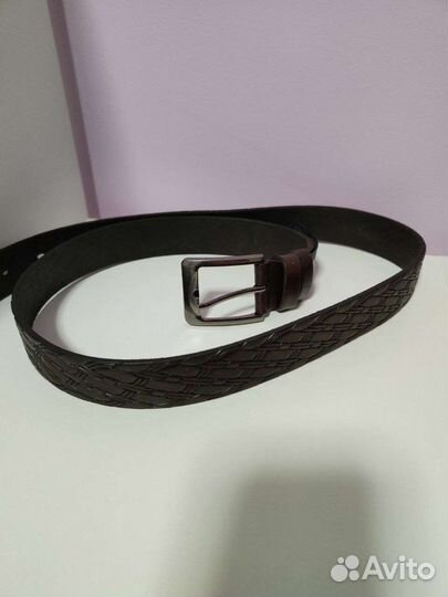 Мужской ремень из натуральной кожи новый