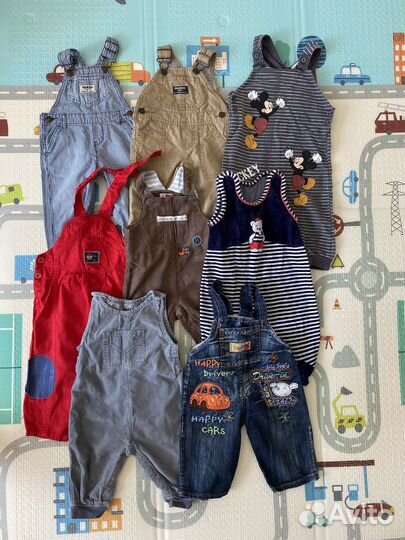Вещи на мальчика 0-12 (пакетом)
