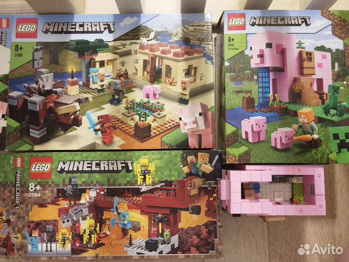 Lego minecraft 21154 2116 21170