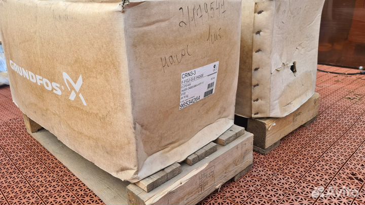 Вертикальные насосы нерж корпус Grundfos CRN DN32