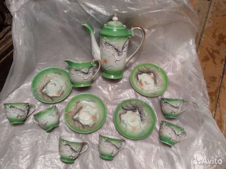 Сервиз кофейный Китай 1940-1950 г