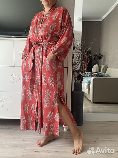 Платье кимоно zara