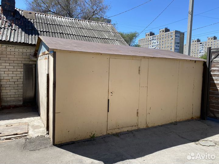 Металлический гараж, разборный