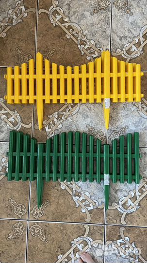 Декоративный забор. Новый. 9 шт