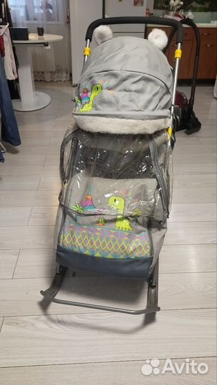 Санки коляска