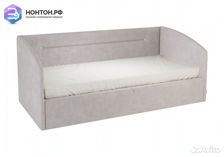 Софа Альба светло-серая