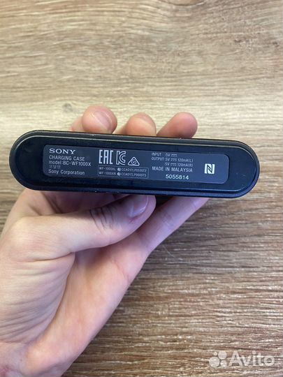 Наушники беспроводные Sony BC-WF1000X