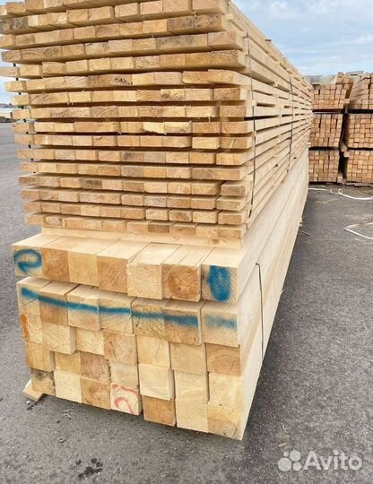 Доска обрезная 25х100х6000мм от производителя