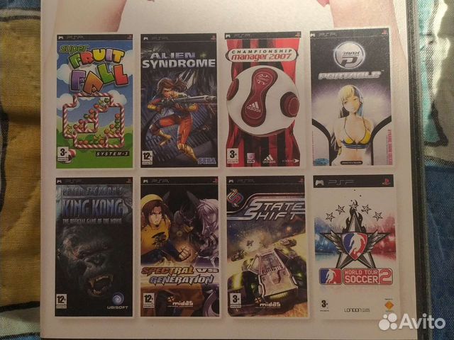 Игры для Прошитой psp