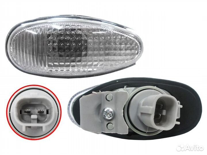 Поворот в крыло mitsubishi outlander/airtrek 01-06