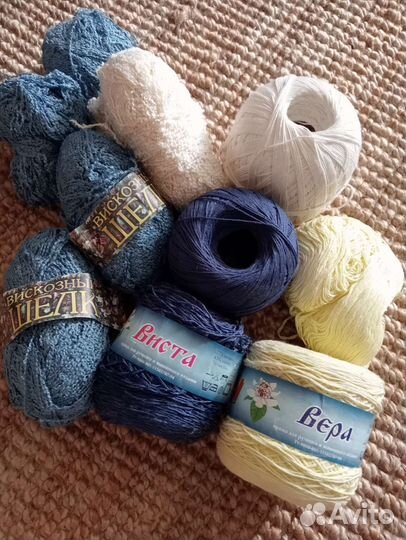Пряжа для вязания пакетом